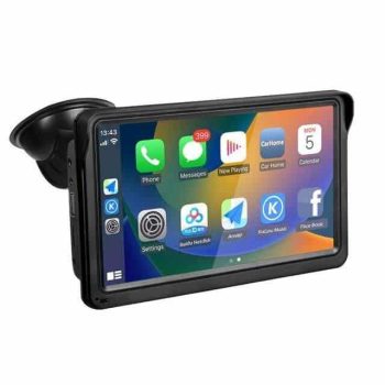 7-inch Touch Screen Car Multimedia Video Player with CarPlay & Android Auto