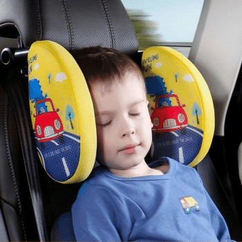 Adjustable Car Seat Neck Pillow – Comfortable Headrest for Travel, Suitable for All Ages