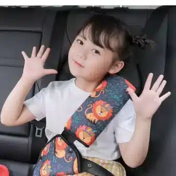 Adjustable Car Seat Belt Holder & Padding Cover for Kids – Comfortable and Safe Shoulder Positioner